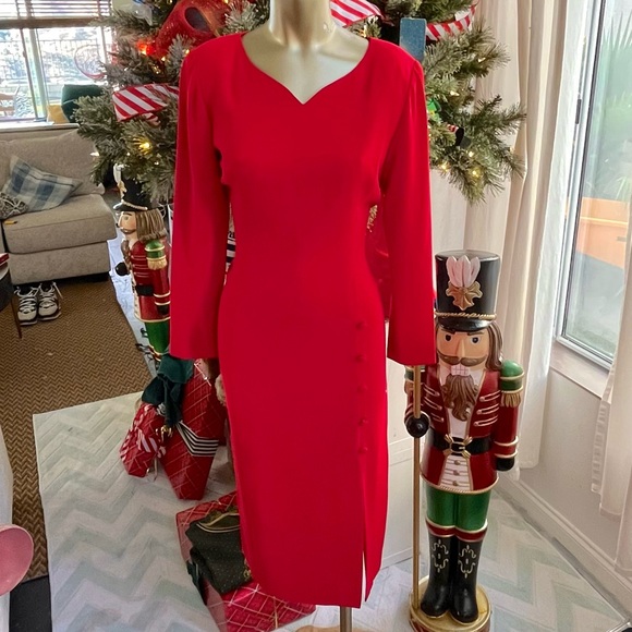 💄CASUAL CORNER PETITE COCKTAIL DRESS💄 - Picture 2 of 5